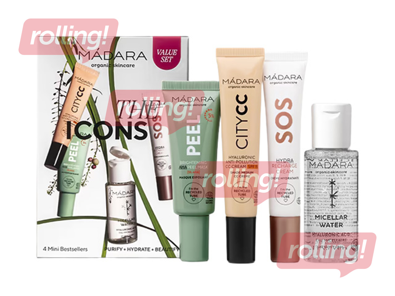 Set The Icons MÁDARA, Medium, 4 pcs.