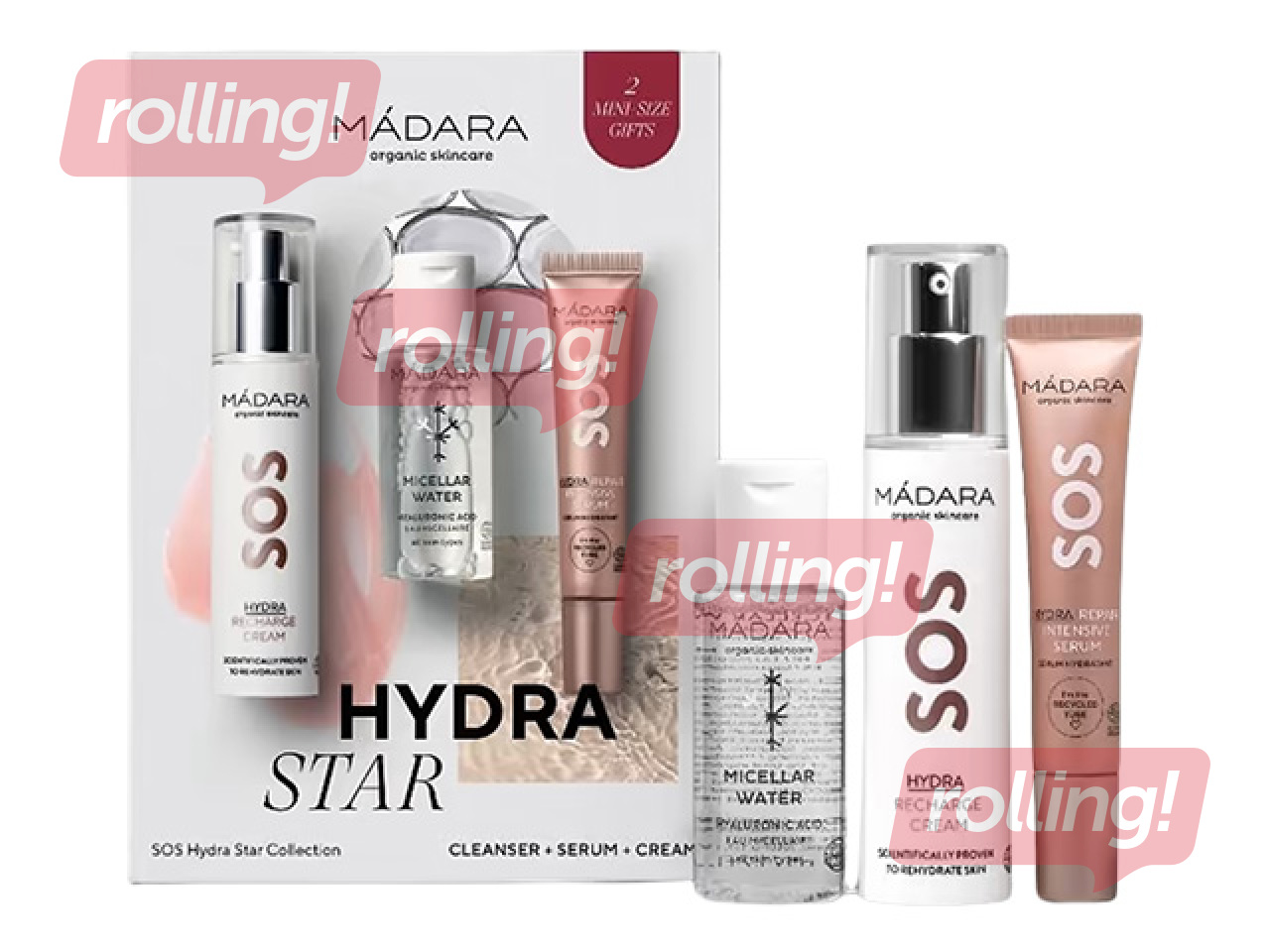 Set Hydra Star MÁDARA, 3 pcs.