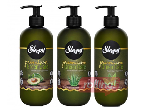 Šķidrās ziepes Sleepy, Premium Green Care Series, 500ml