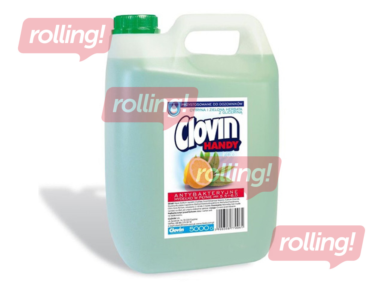 Šķidrās ziepes Clovin Handy, 5l