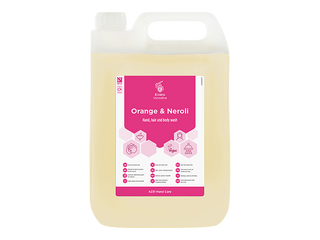 Šķidrās ziepes Evans Orange & Neroli, rokām un ķermenim, 5l