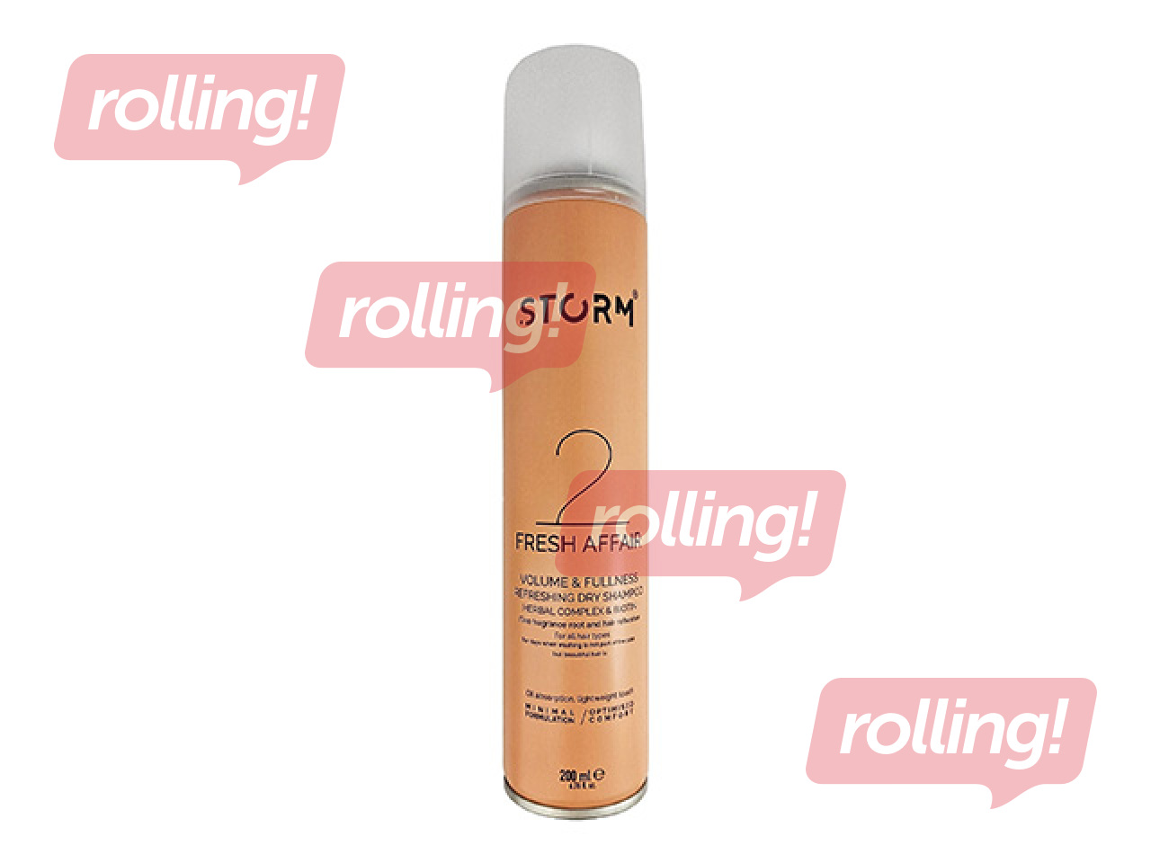 Sausais šampūns Storm2 Fresh Affair Volume & Fullness, 200ml