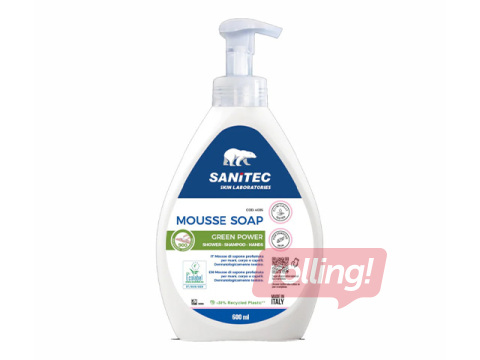 Putu ziepes Sanitec, Skin Lab Mousse, 600ml