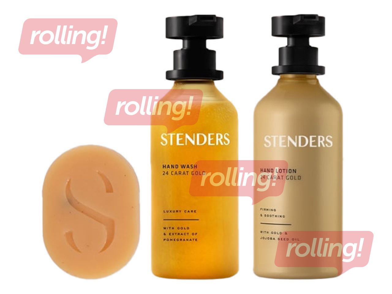 Dāvanu komplekts Stenders, Zelta pieskāriens