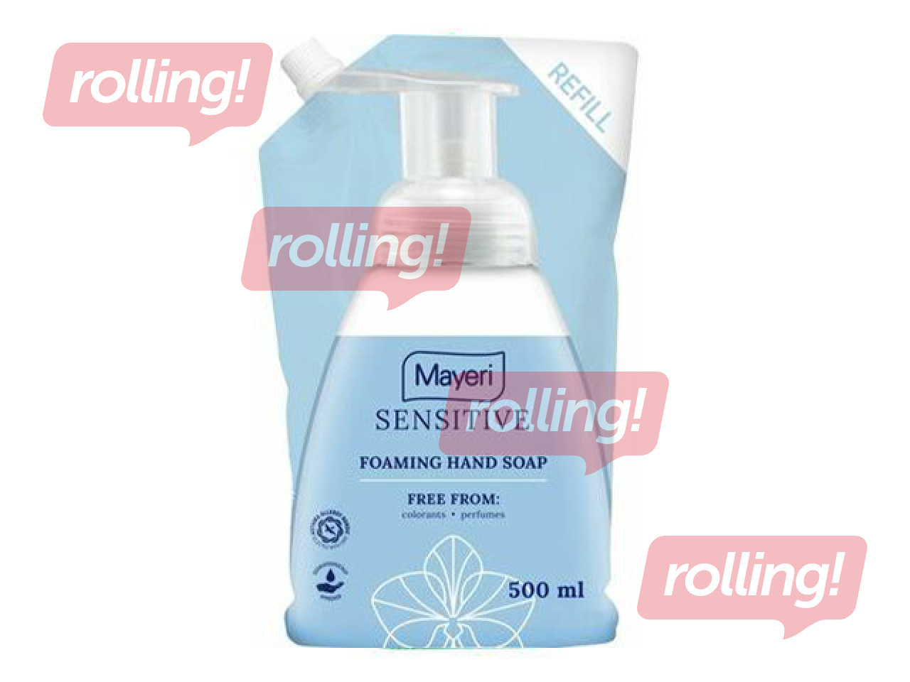 Putu ziepes Mayeri, Sensitive, uzpilde, 500ml