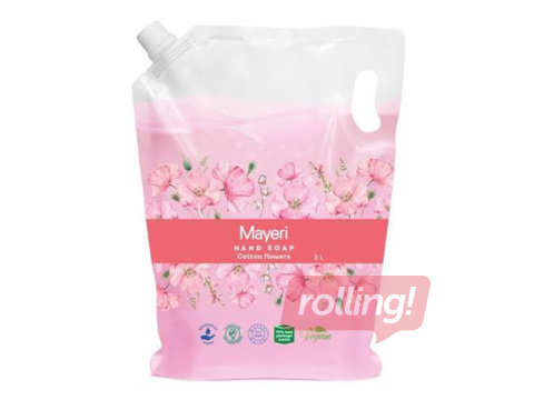 Жидкое мыло Mayeri, Цветы хлопка, 3l