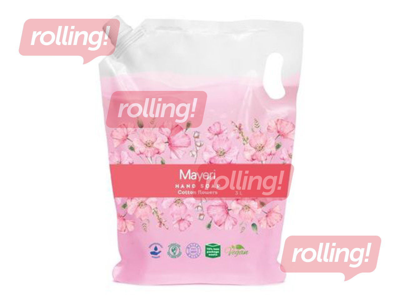 Жидкое мыло Mayeri, Цветы хлопка, 3l