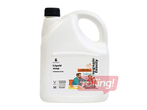 Šķidrās ziepes Purenn Morning Rush ar pīlādžu un liepziedu ekstraktiem, 3l