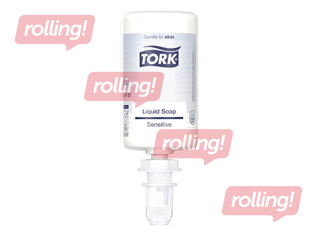 Šķidrās ziepes Tork Extra Mild S4, jutīgai ādai, 1l