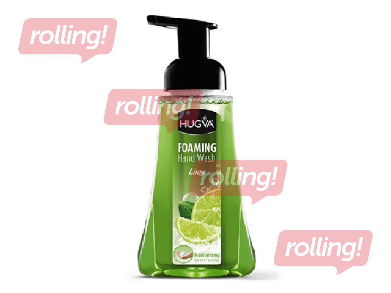 Putu ziepes Hugva, laims, 500ml