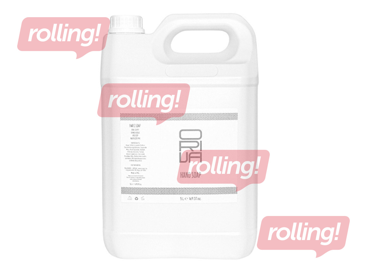 Šķidrās ziepes Oriva, ar baltās tējas aromātu, 5l