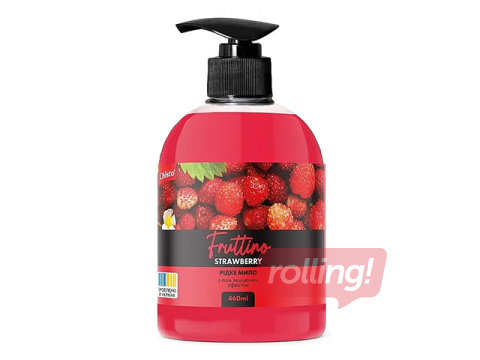Šķidrās ziepes Chisto Fruttino, Strawberry, 460ml
