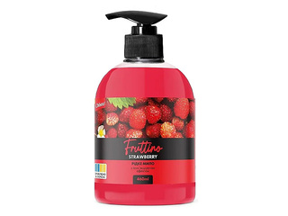 Šķidrās ziepes Chisto Fruttino, Strawberry, 460ml