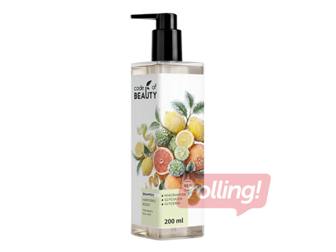 Šampūns Code of Beauty, Hair Force Boost, Etincelle, 200ml