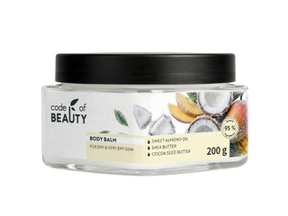 Kehakreem Code of Beauty, toitev, Mango & Coconut, 200ml