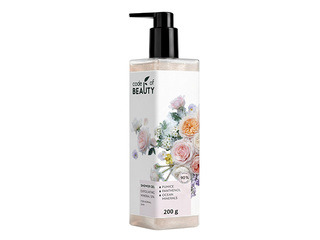 Гель для душа Code of Beauty, Mineral SPA, с пилингом, Smell of Flowers, 200мл