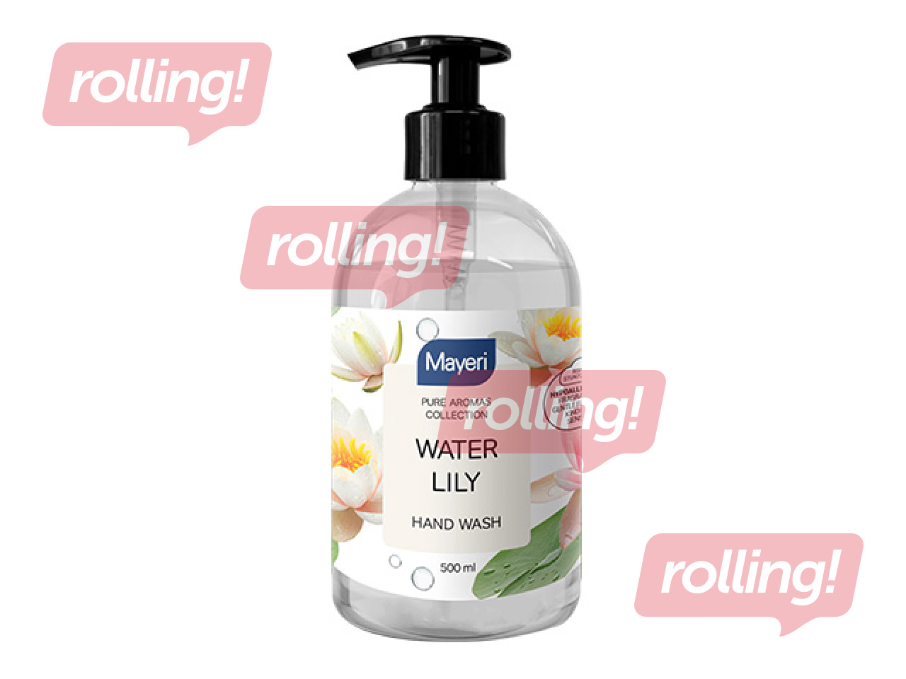 Šķidrās ziepes Mayeri, hipoalerģiskas, Water Lily, 500ml