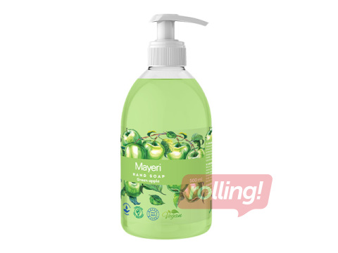 Šķidrās ziepes Mayeri, 500ml, Zaļais ābols