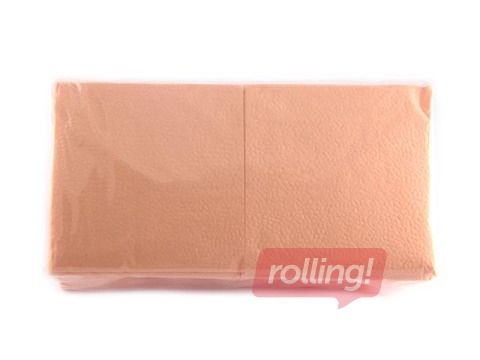 Napkins Lenek, 24 x 24 cm, 400 pcs., peach