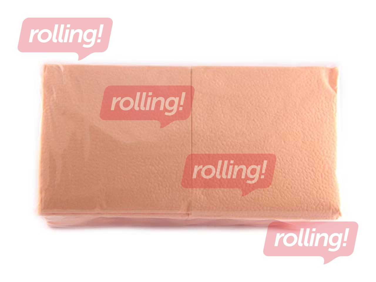 Napkins Lenek, 24 x 24 cm, 400 pcs., peach