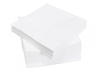 Napkins 24x24 cm, 200 pcs, 3 slayers, white