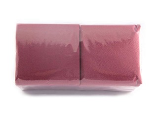 Salvetes Lenek, 24 x 24 cm, 400 gab., 1 slāņis, bordo