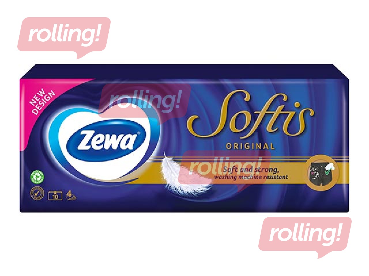 Tissues Zewa Softis 10pcs