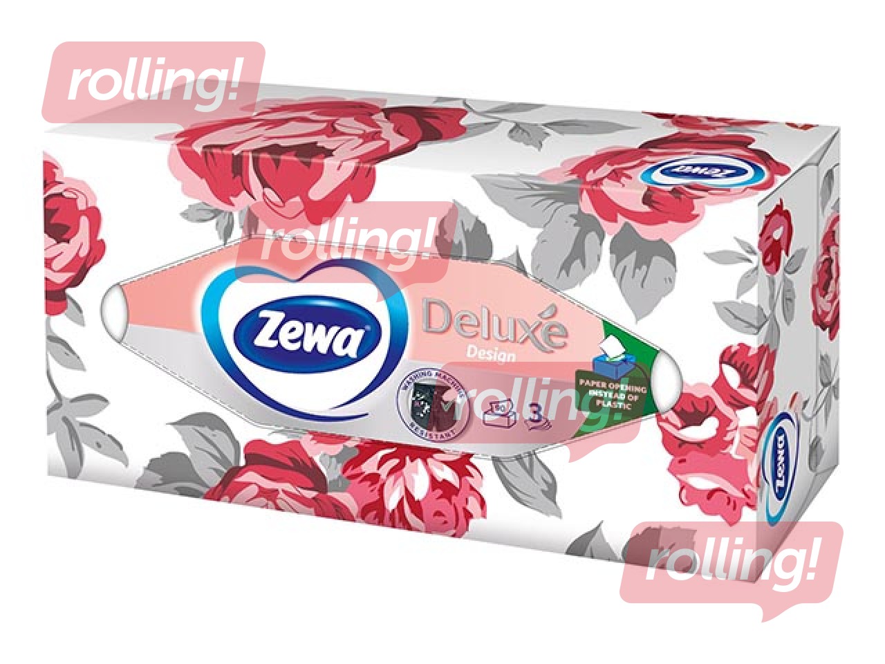 Kosmeetilised salvrätikud  Zewa Family, 90tk