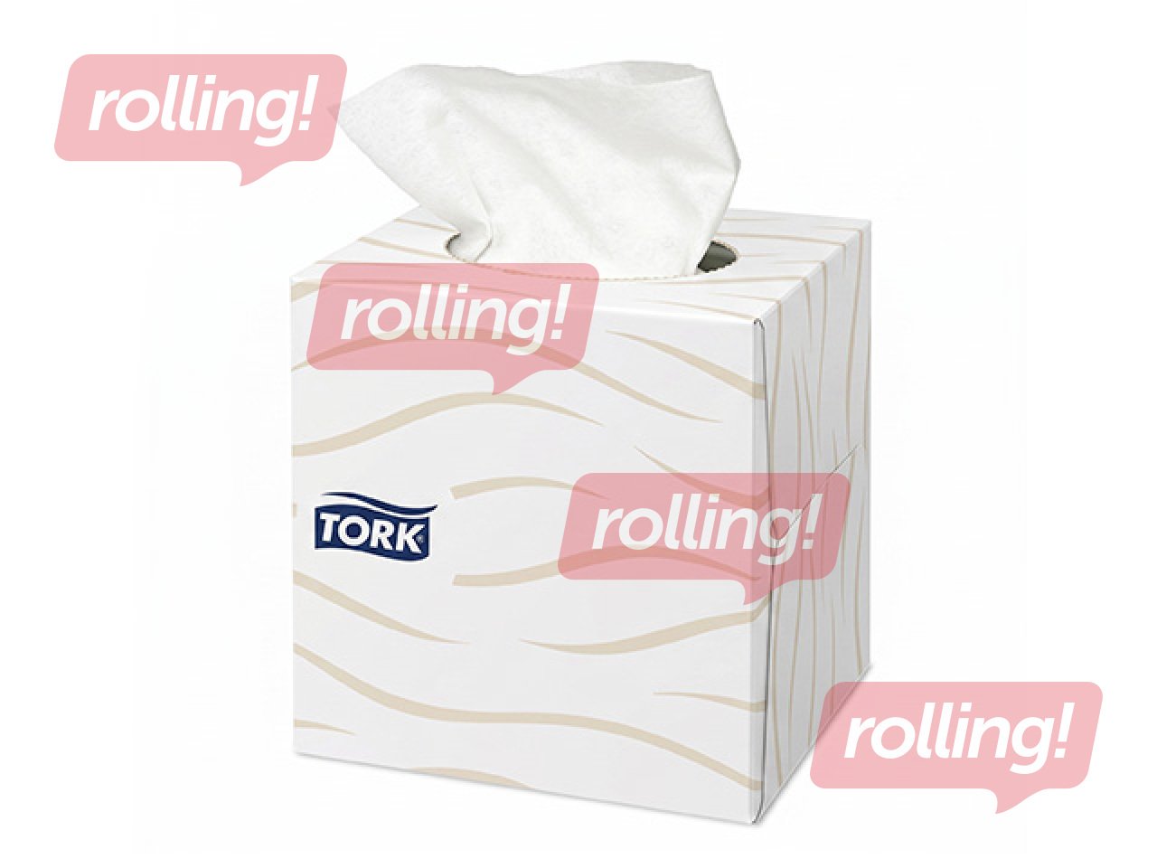 Косметические салфетки Tork Premium Cube, 2 слоя, 100 шт.