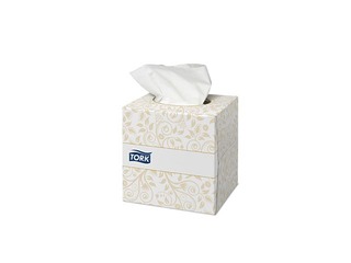 Kosmētiskās salvetes Tork Premium Cube, 2 slāņi, 100 gab.