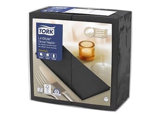 Napkins Tork Premium LinStyle, black 50 pcs.