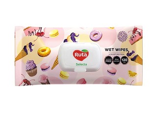 Wet wipes Ruta Selecta, 120 pcs.