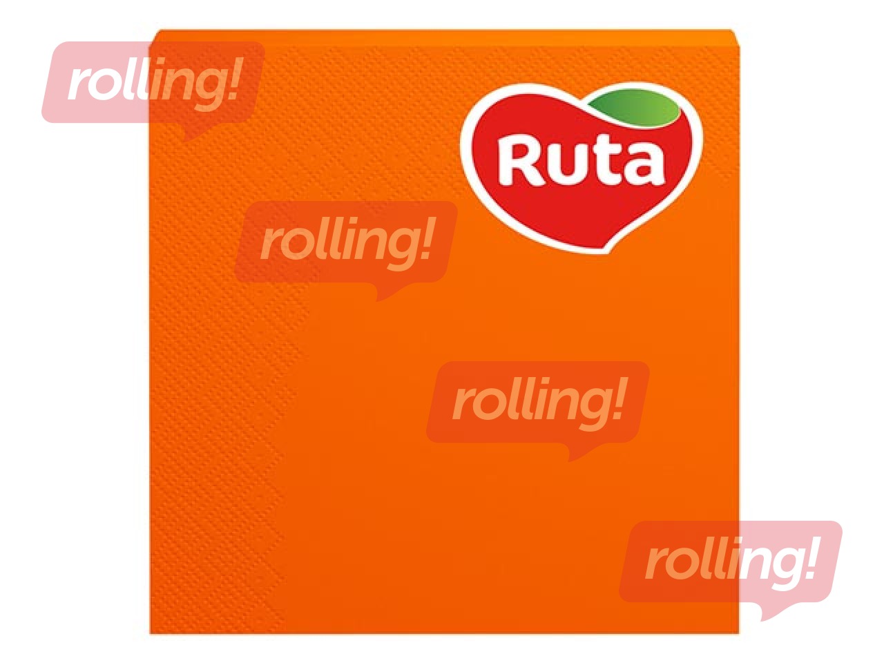Salvetes Ruta 33x33cm, 20 gab, oranžas
