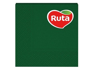 Салфетки Ruta 33x33см, 20 шт, темно-зеленый