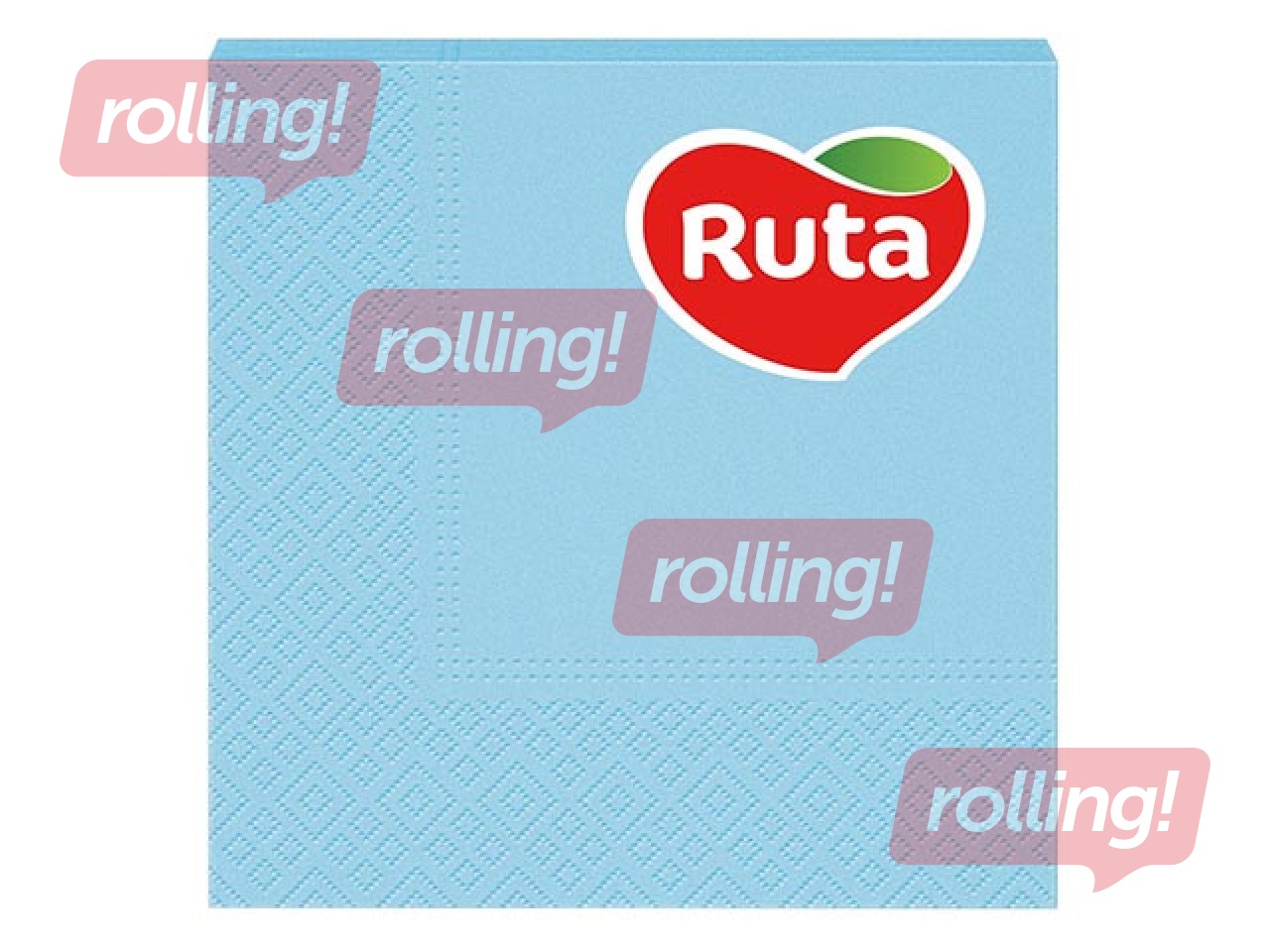 Salvrätikud Ruta 33x33cm, 20 tk, taevasinine