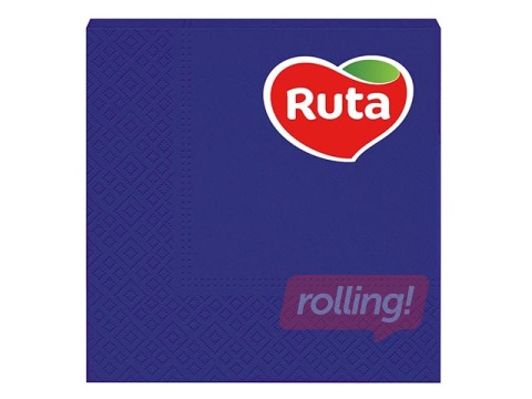 Napkins Ruta 33x33cm, 20 pcs, dark blue