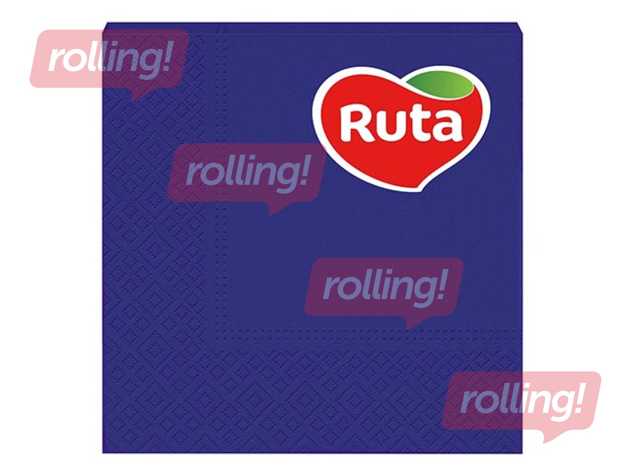 Napkins Ruta 33x33cm, 20 pcs, dark blue