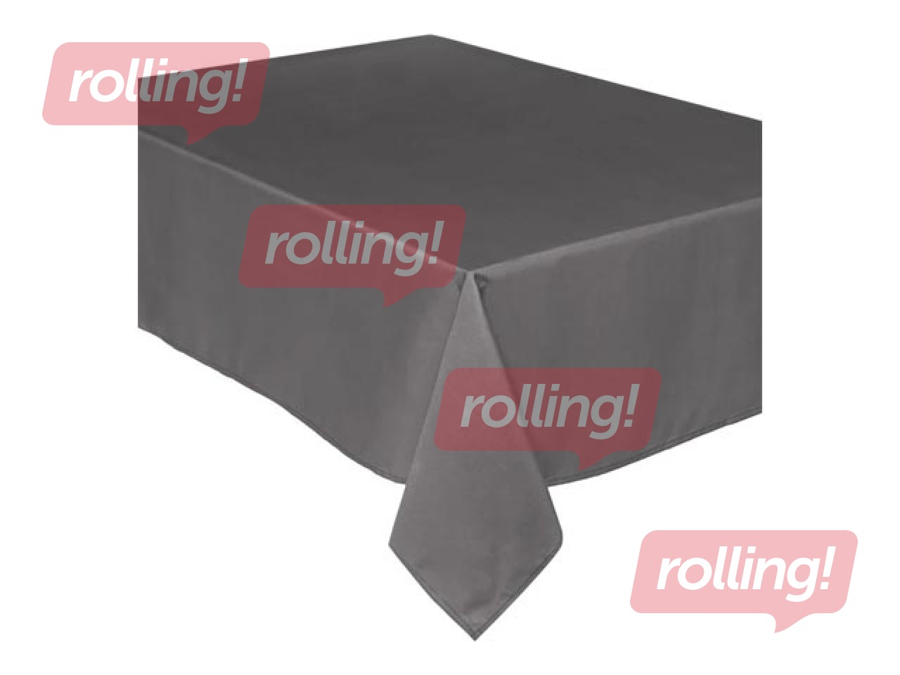 Скатерть Атмосфера, 240 х 140 см, серая