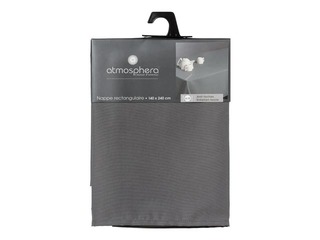 Tablecloth Atmosphera, 240 x 140 cm, gray