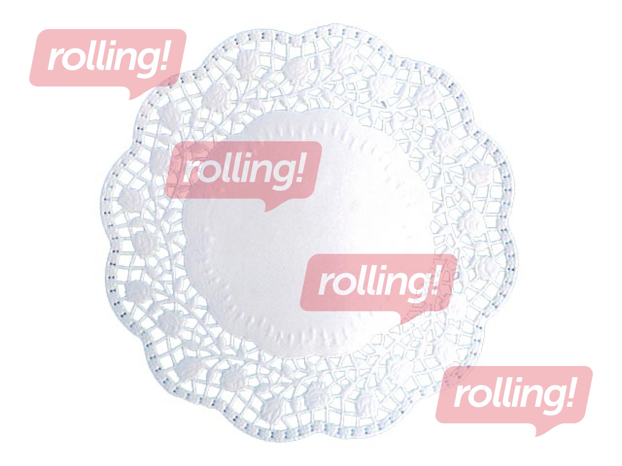 Круглые салфетки для чашек, PapStar, 15см, 100 шт.