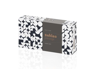 Kosmētiskās salvetes Satino Prestige, 2 kārtas, 100 gab.