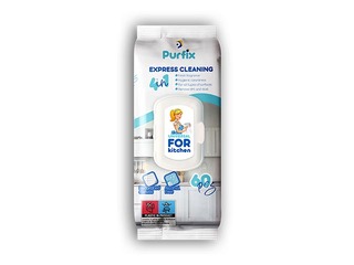 Wet Wipes, Purfix, for Kitchen, 60 pcs.