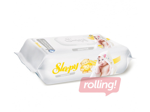 Wet wipes Sleepy, Sensitive, 90 pcs