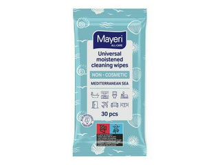 Влажные салфетки Mayeri, All-Care, Mediterranean Sea, универсальные, 30шт.