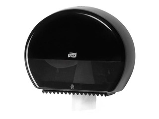 Toilet Paper Dispenser Tork T2, plastic, black