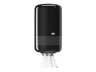 Hand towels dispenser Tork Centrefeed M1, plastic, black