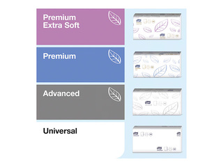 Paper towel sheet dispenser Tork Multifold H2, plastic, white