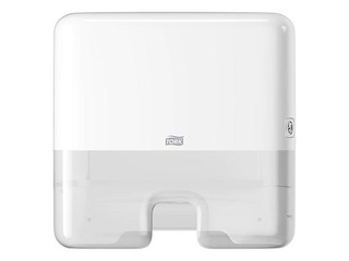 Paper towel holder Tork Multifold Mini H2, plastic, white