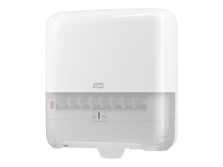 Paper towel roll holder Tork Matic H1, plastic, white