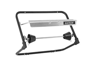 Industrial paper holder Katrin Black Metal for wall, metal